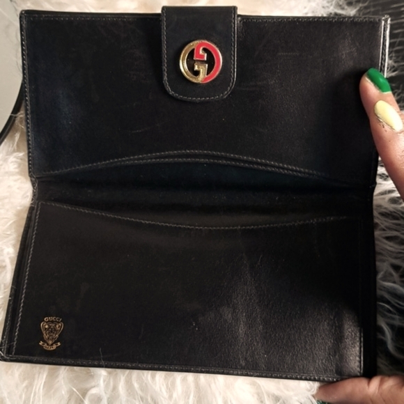Gucci Vintage Rare Monogram Long Wallet - Picture 11 of 11